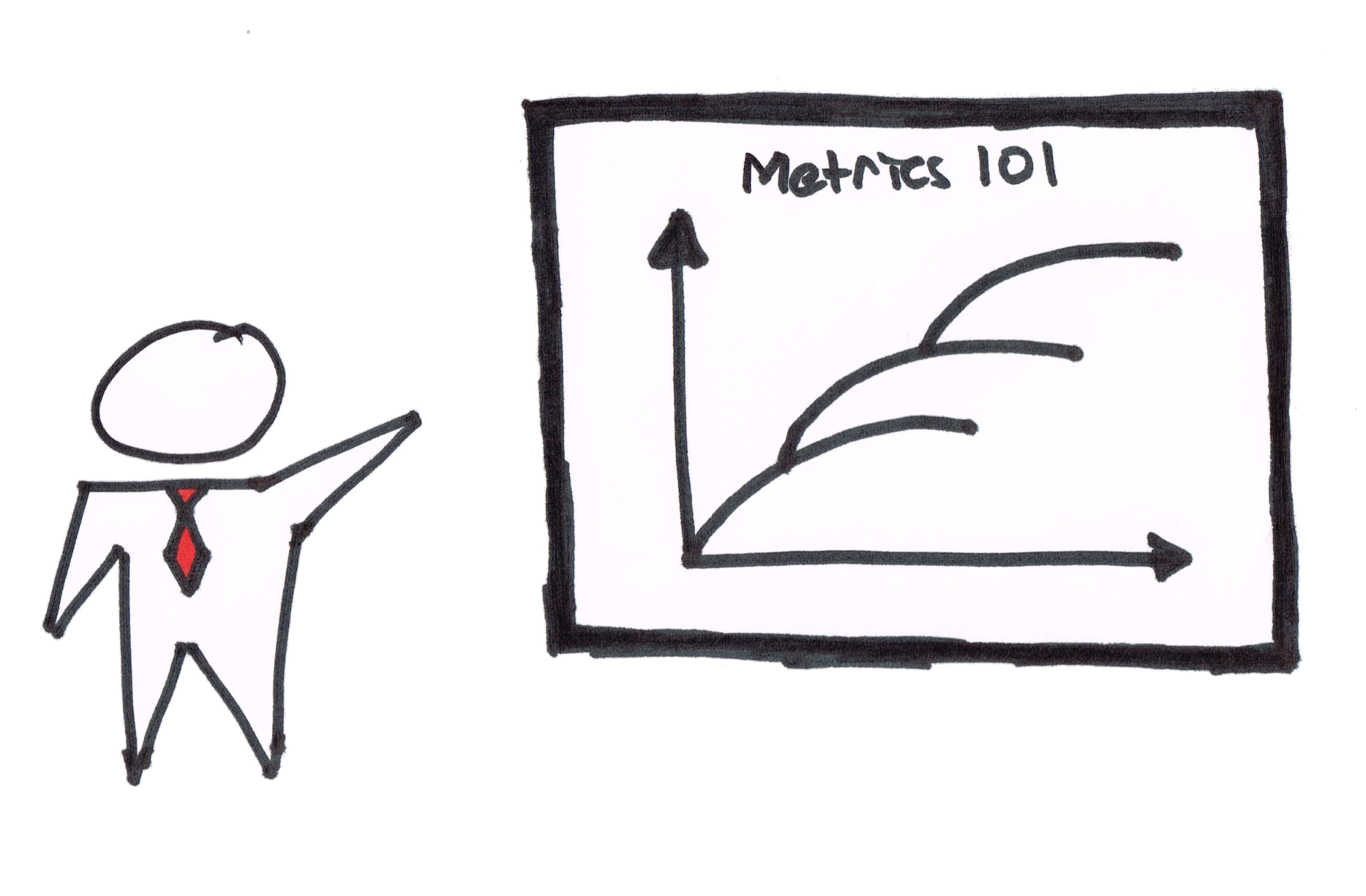 A coach pointing to a chart