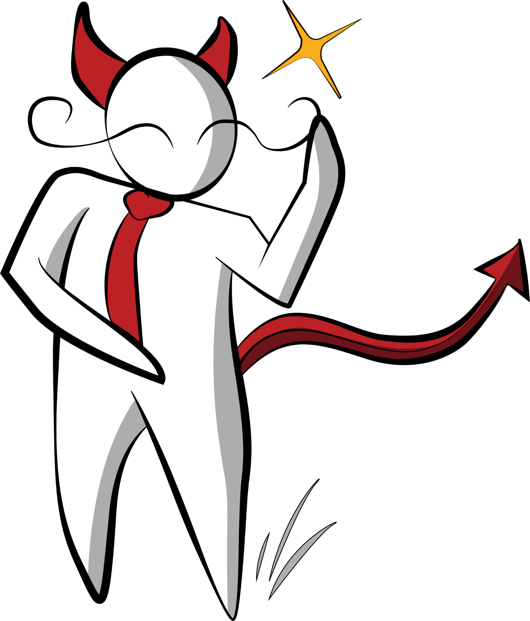 Evil middle manager with excellent mustache.