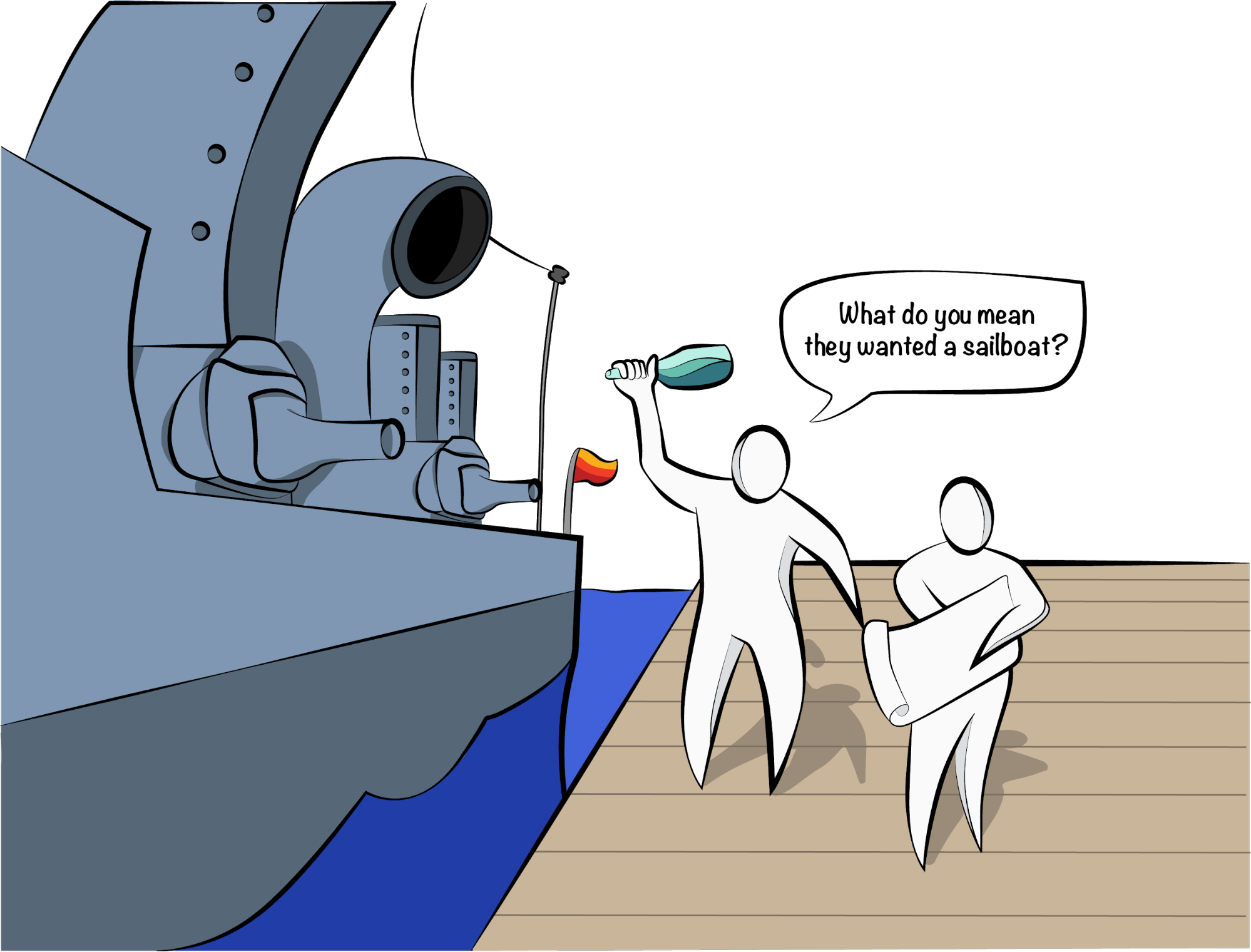 It's cheaper to pivot your project before you build the product.