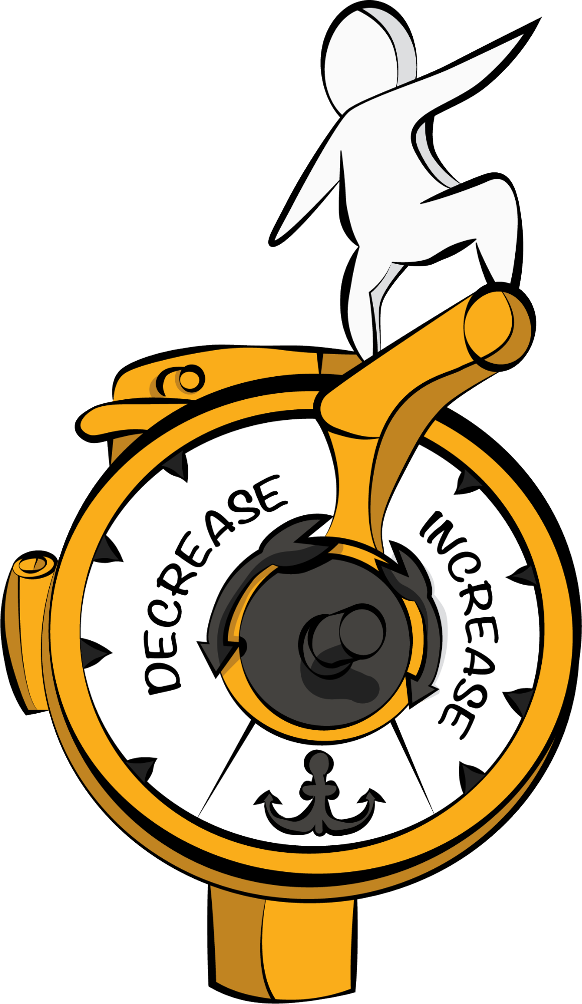 Slow down and access the situation when you see an obstacle in the distance.
