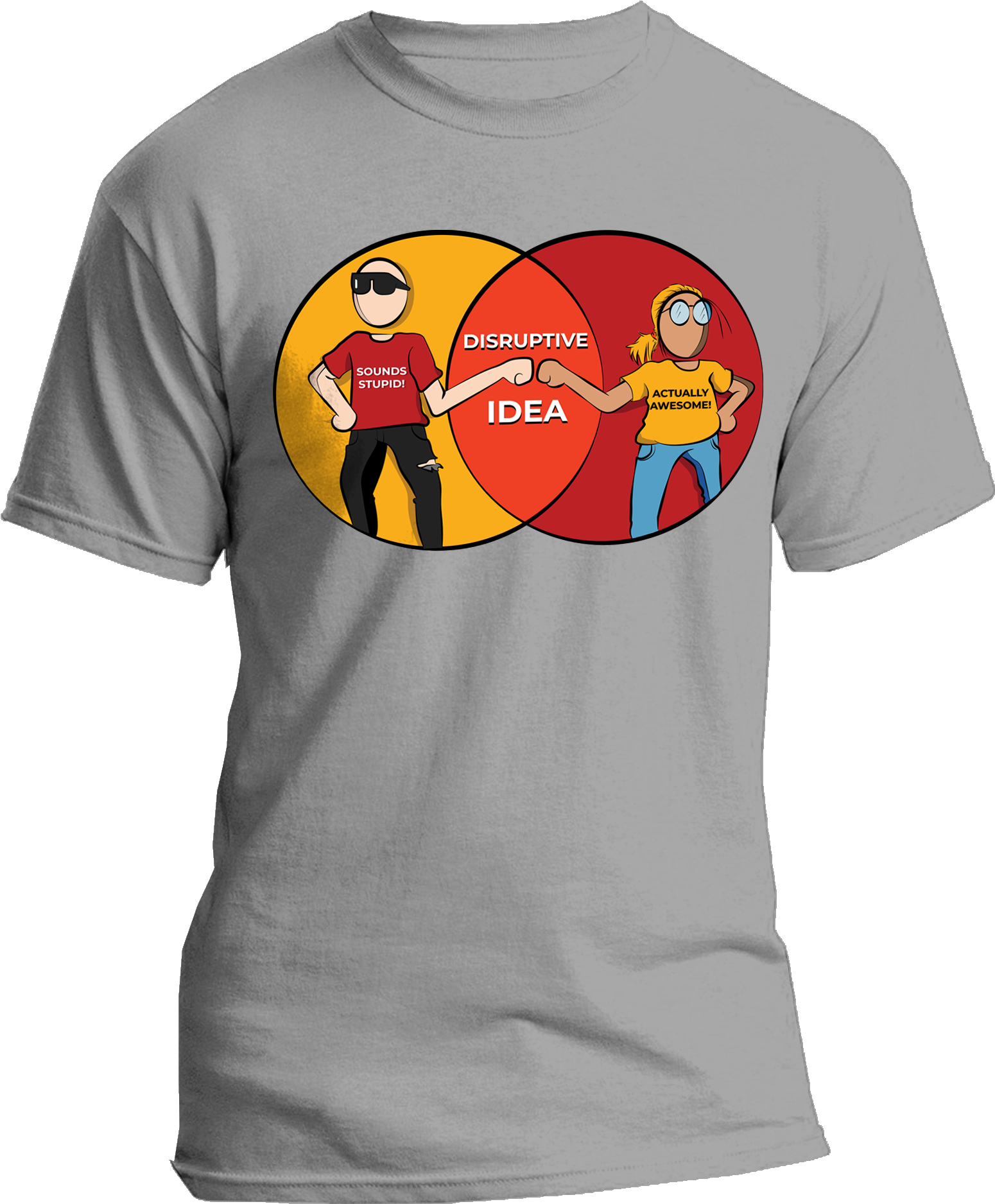 Disruptive idea shirt