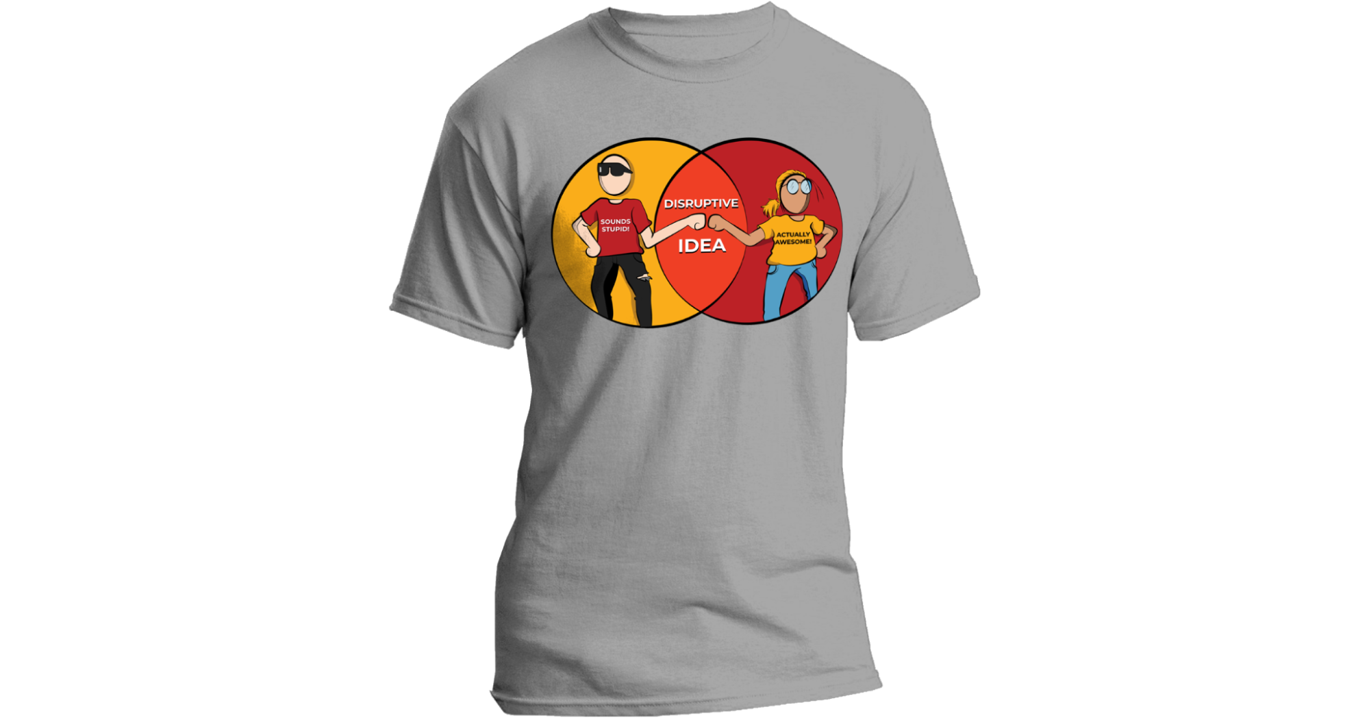 Disruption T-Shirt: Wearable Innovation Culture for Nerds