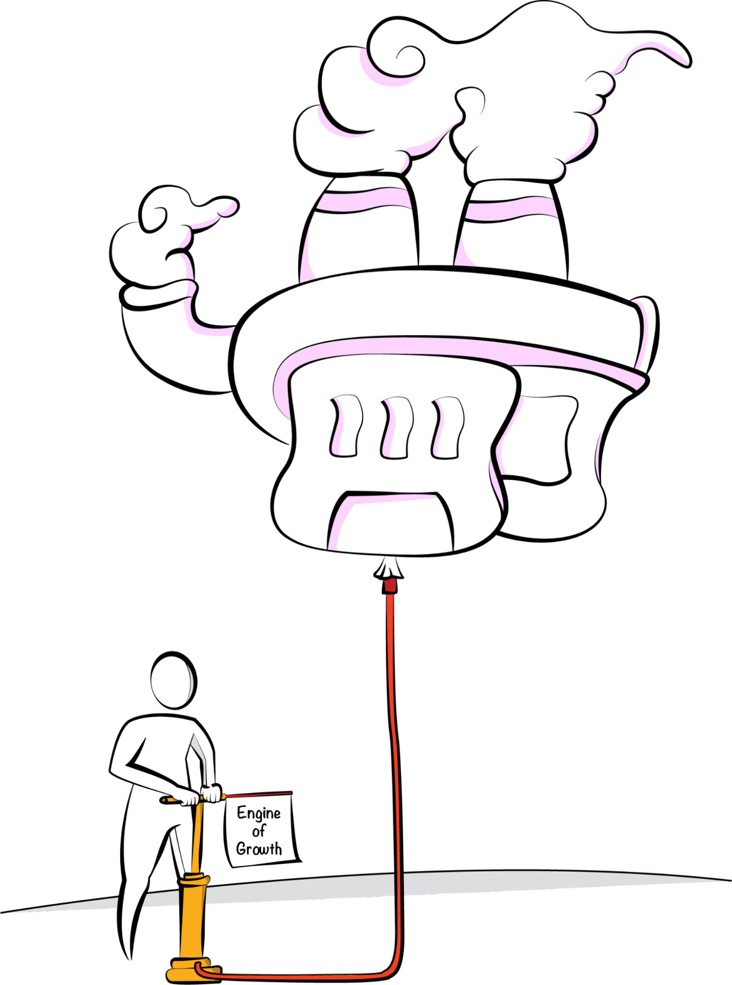 An engine of growth can pump up your customer retention rate, but it's hard to master more than one.