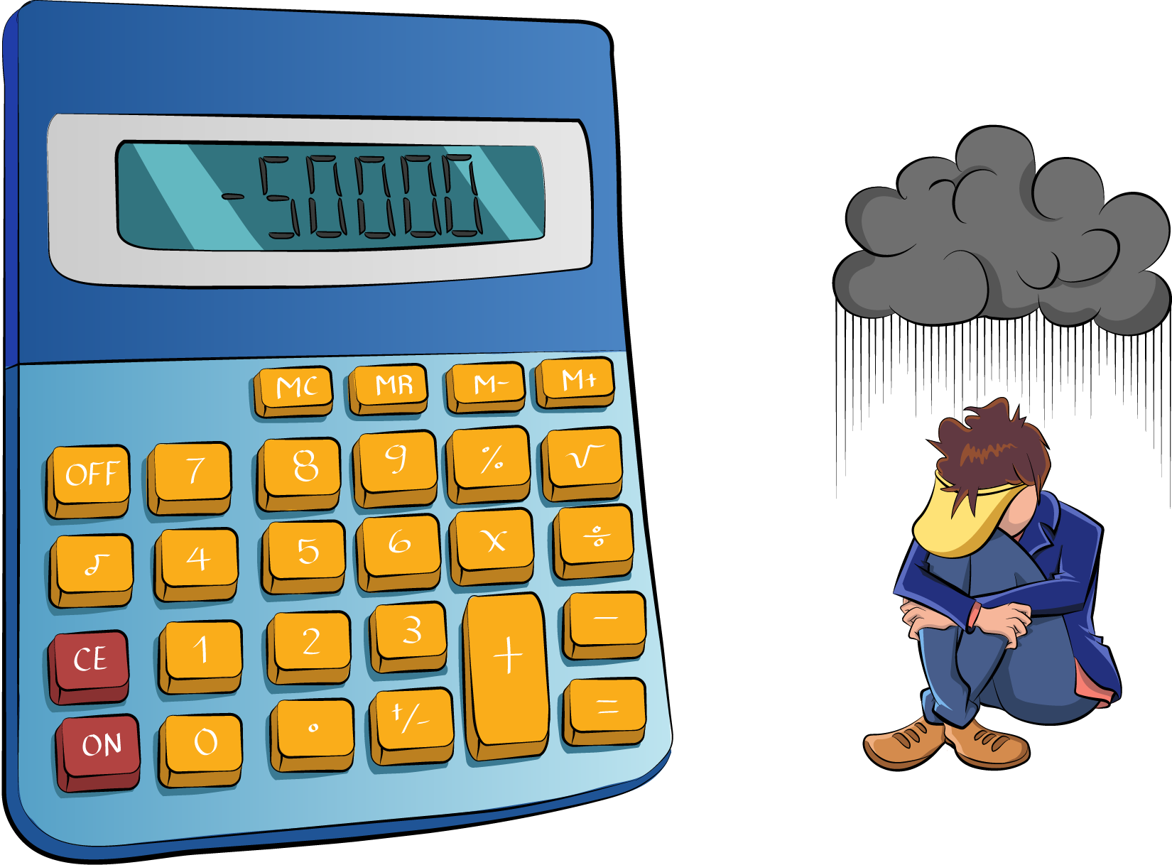 A business forecast that predicts a worst-case scenario needs to have its math checked.