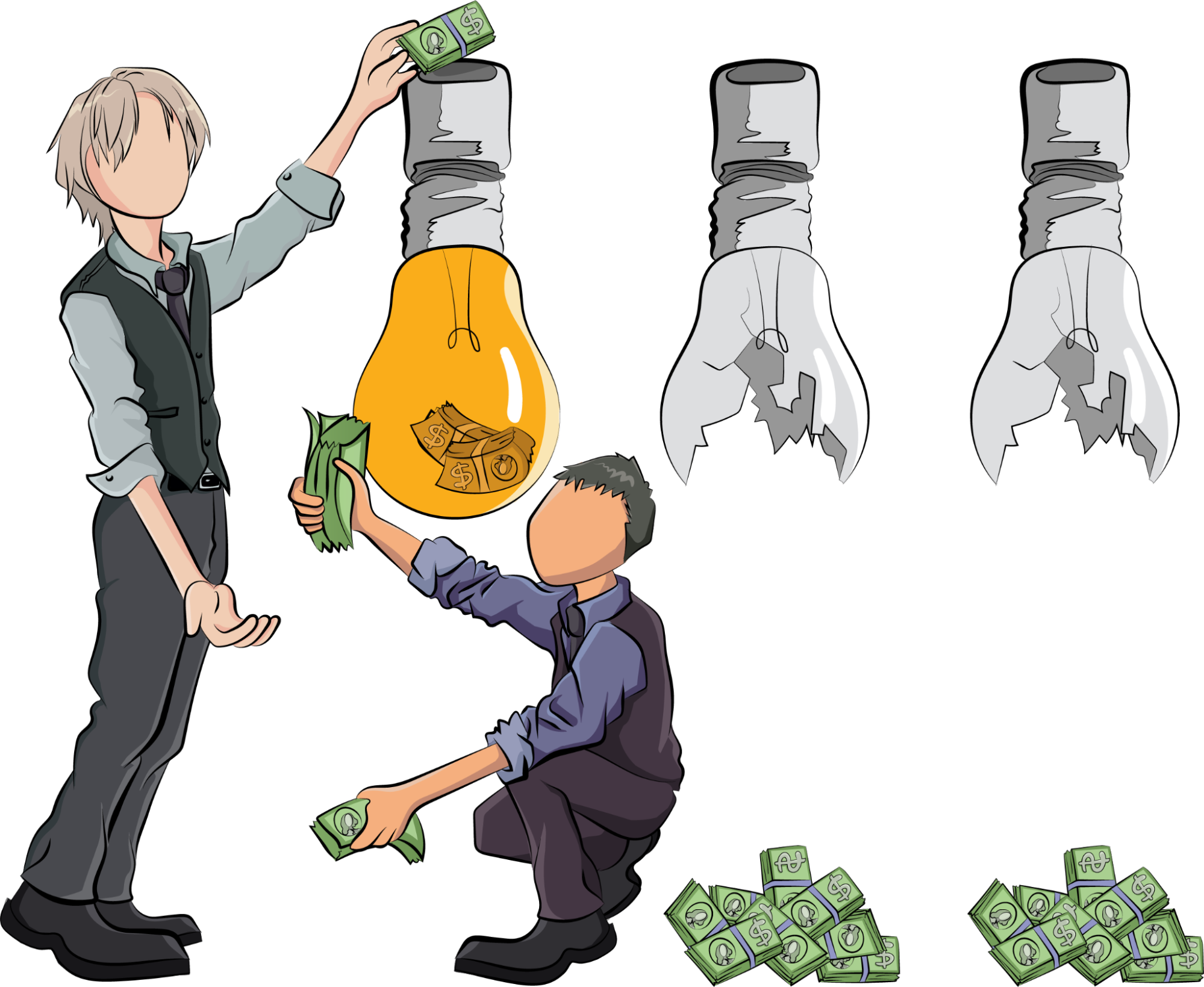 Money saved from the clutches of a failing idea can be reallocated to a more promising vision.