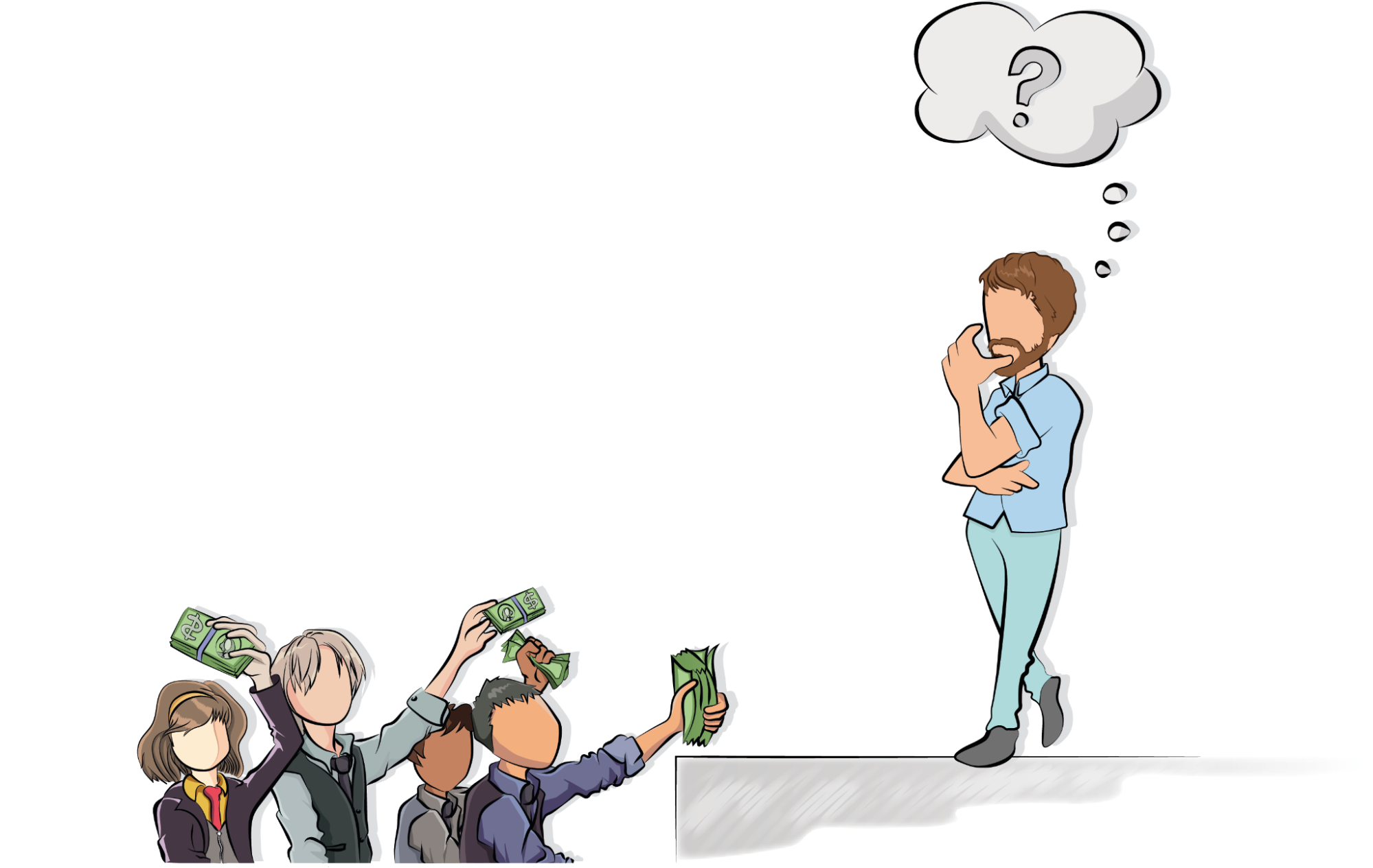 Innovation is largely guesstimation, so how do we decide what information is useful?