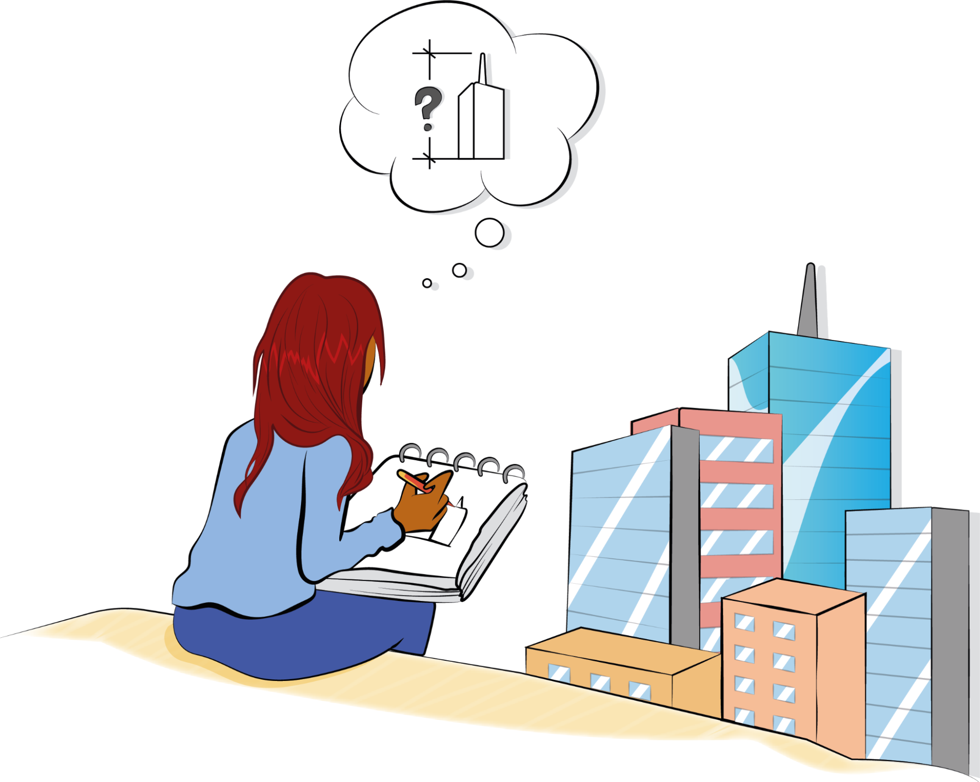 Breaking guesses down into more manageable bits helps increase the accuracy of your guesstimation.