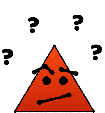 Confused Red Triangle from 1 percent bias