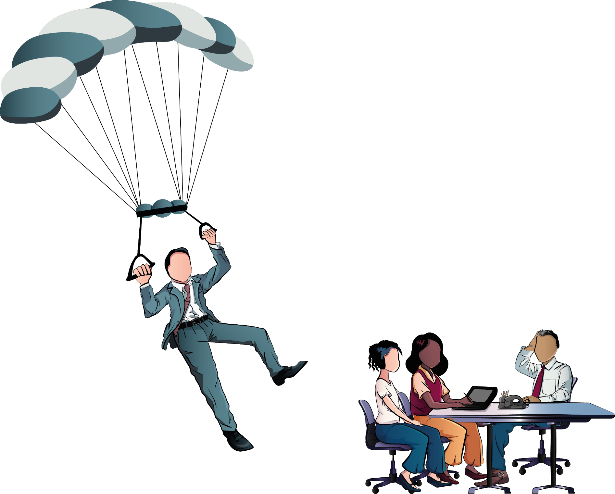 How to Avoid Parachute Leadership