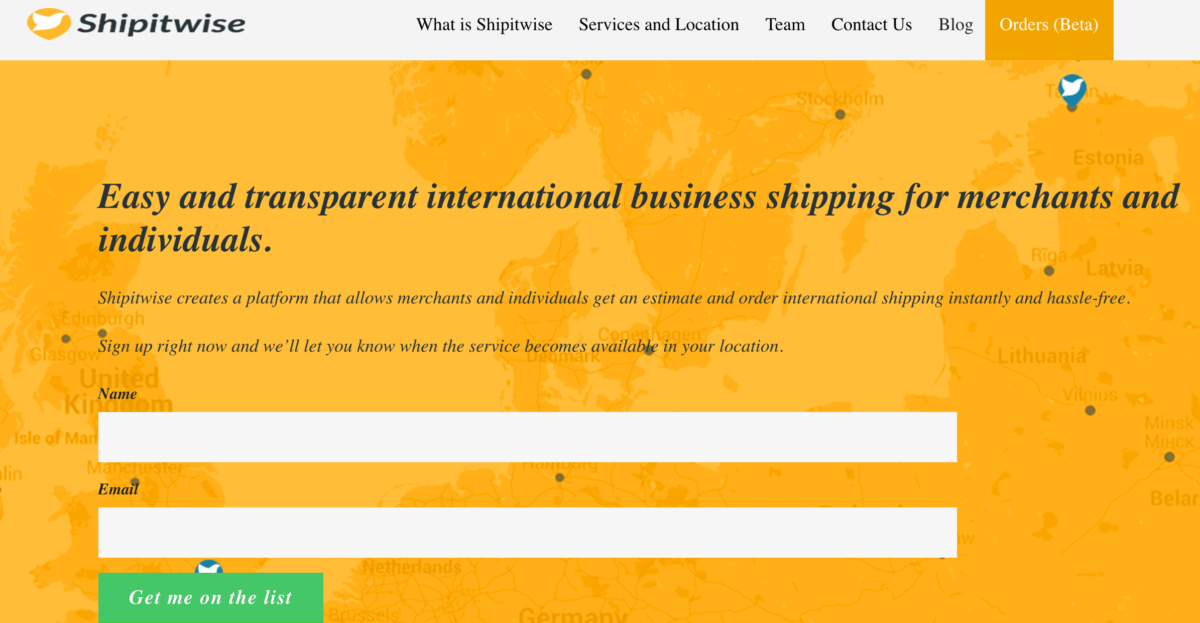 Lean Landing Page Test
