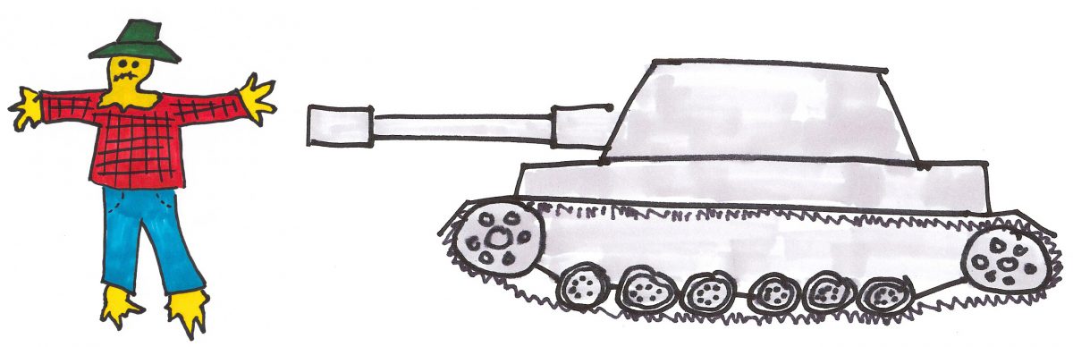 Lean Enterprise Straw Man vs. Tank