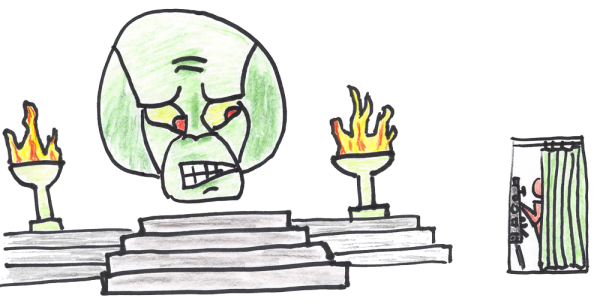 wizard of oz prototyping - Pay no attention to the man behind the curtain