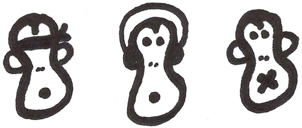 Censorship - see no evil, hear no evil, speak no evil