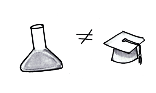 Running experiments does not guarantee knowledge