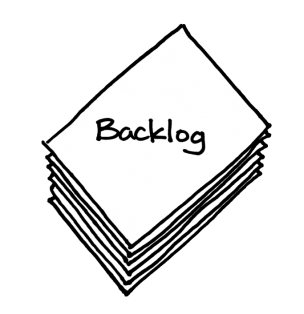 An agile backlog is a list of user stories