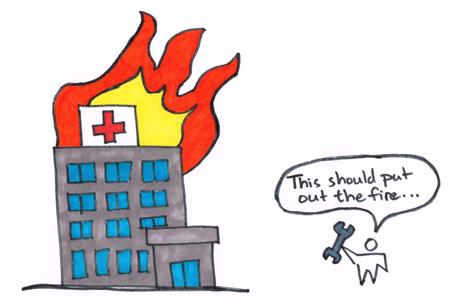 Lean Healthcare - It's not about applying tools haphazardly