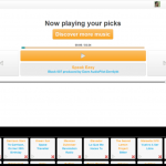 Now playing your picks page