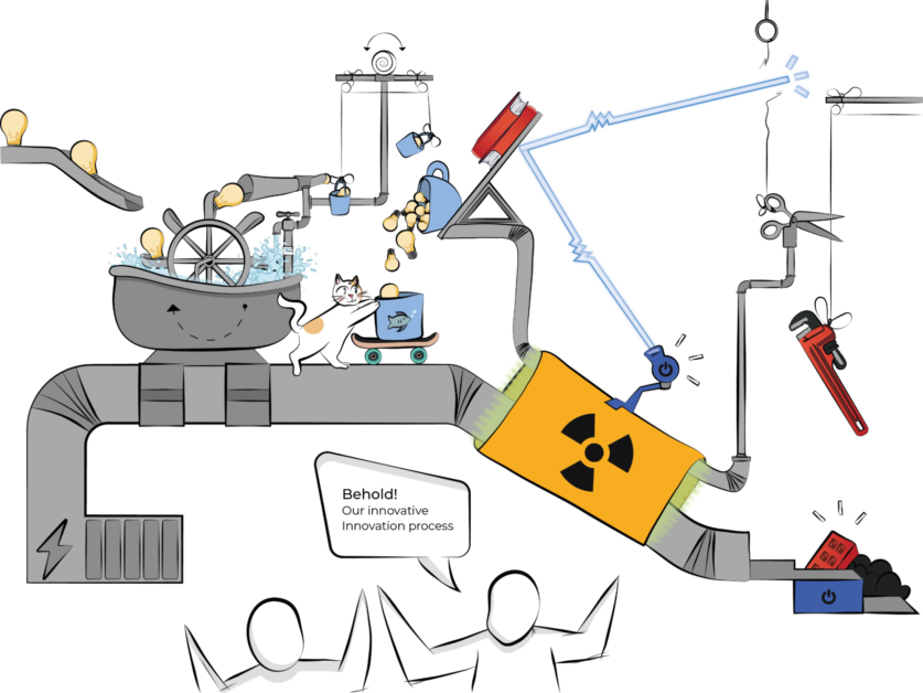 Traditional innovation processes often prove to be rigid and suffer from several common issues.