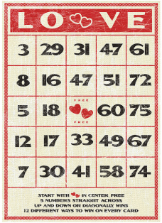 Teenagers in a bingo hall?