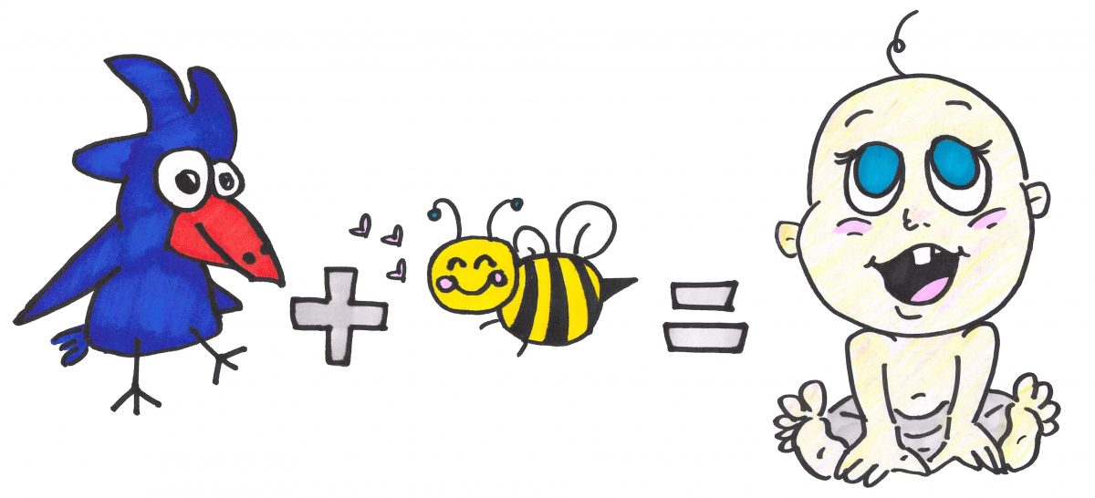 The causation of birds and bees